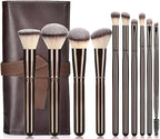 10-Piece Makeup Brushes Set