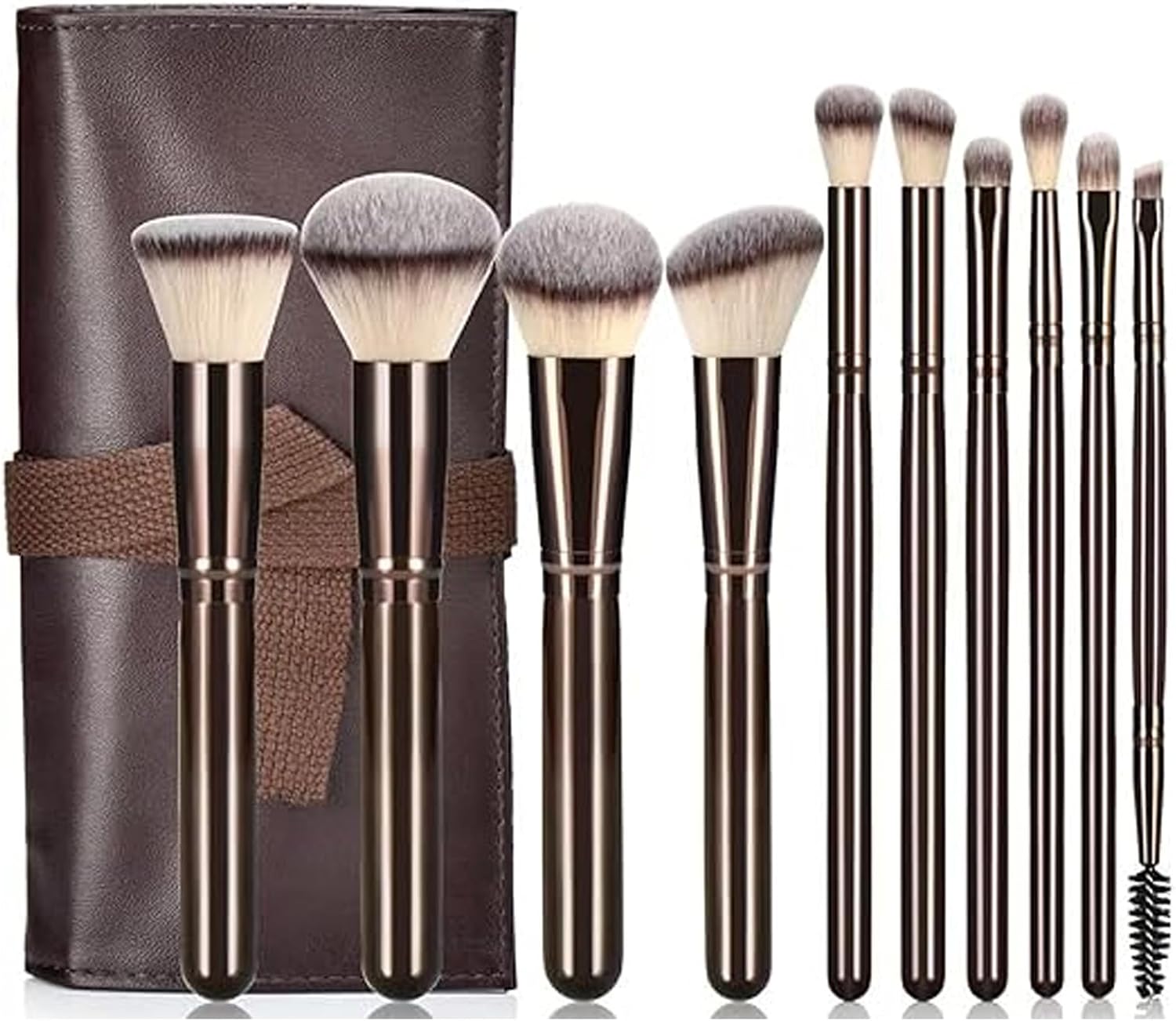 10-Piece Makeup Brushes Set
