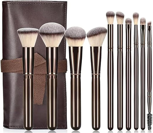 10-Piece Makeup Brushes Set