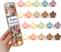 100 Pcs Colorful Mini Flower Clips 