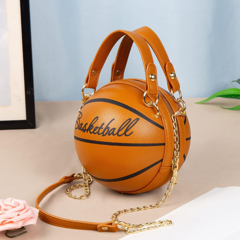 Women’s Basketball Shape Crossbody Bag