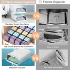 Socks & Underwear Drawer Organizer Dividers