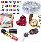 12 Pcs Bags Velvet Oval Jewelry Pouches