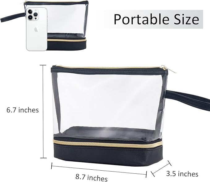 Transparent Makeup Travel Organizer Bag