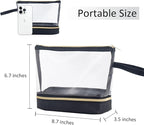 Transparent Makeup Travel Organizer Bag