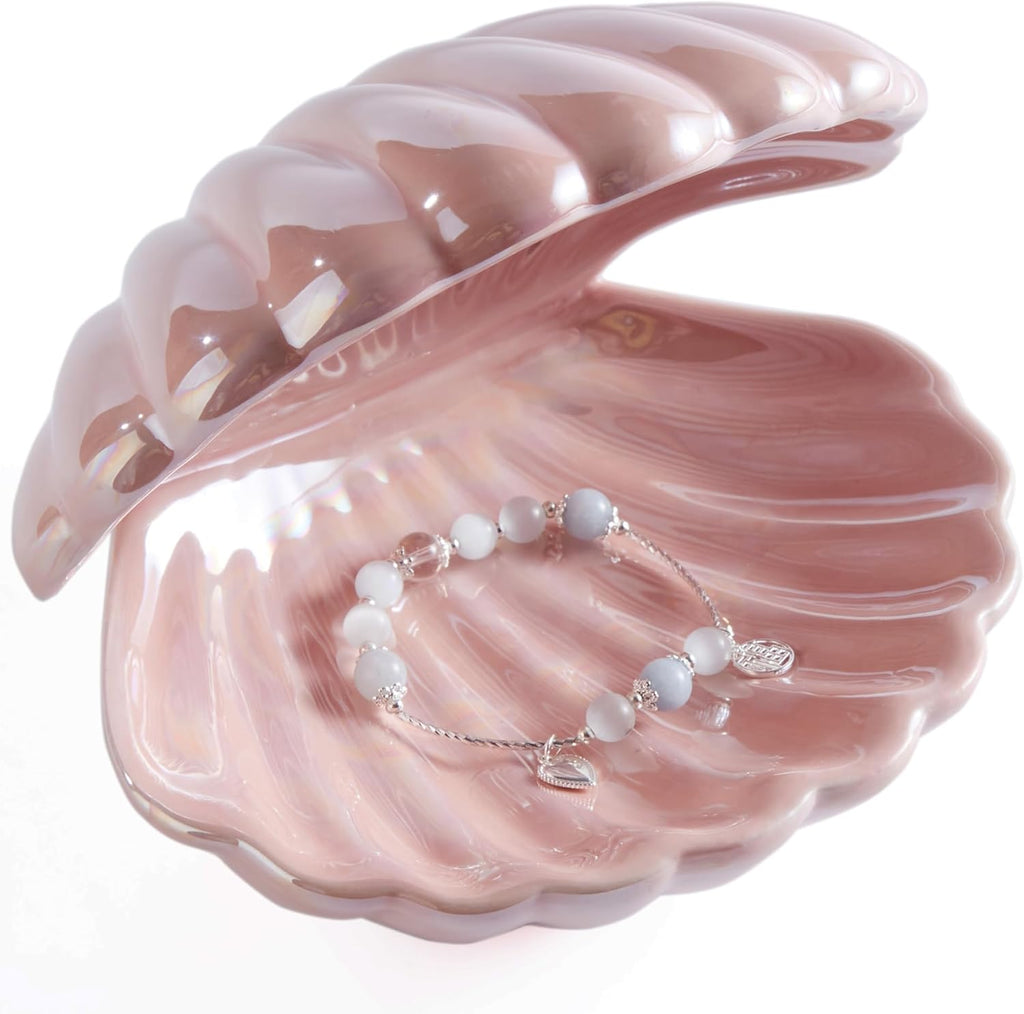 Ceramic Shell Jewelry Dish Tray