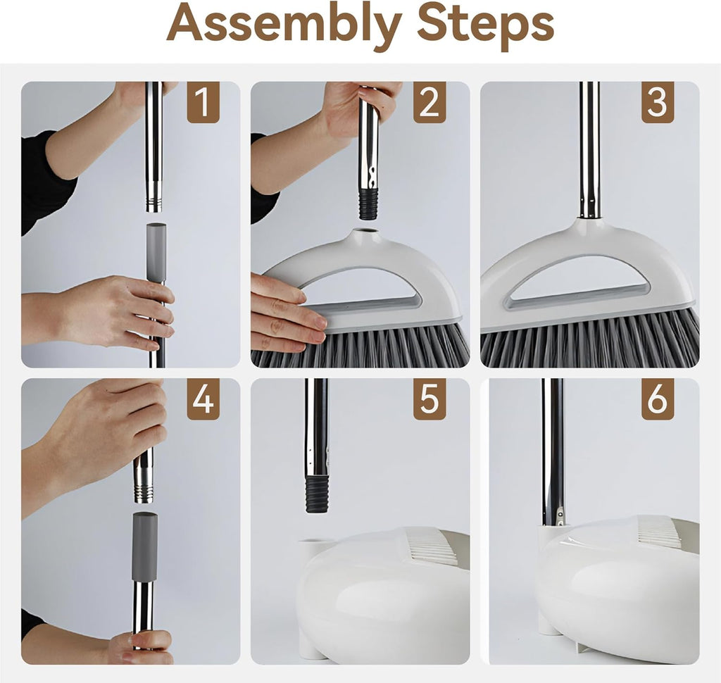 Broom And Dustpan Set