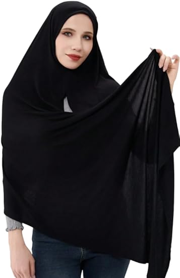 Cotton Blend Jersey Hijab Scarf