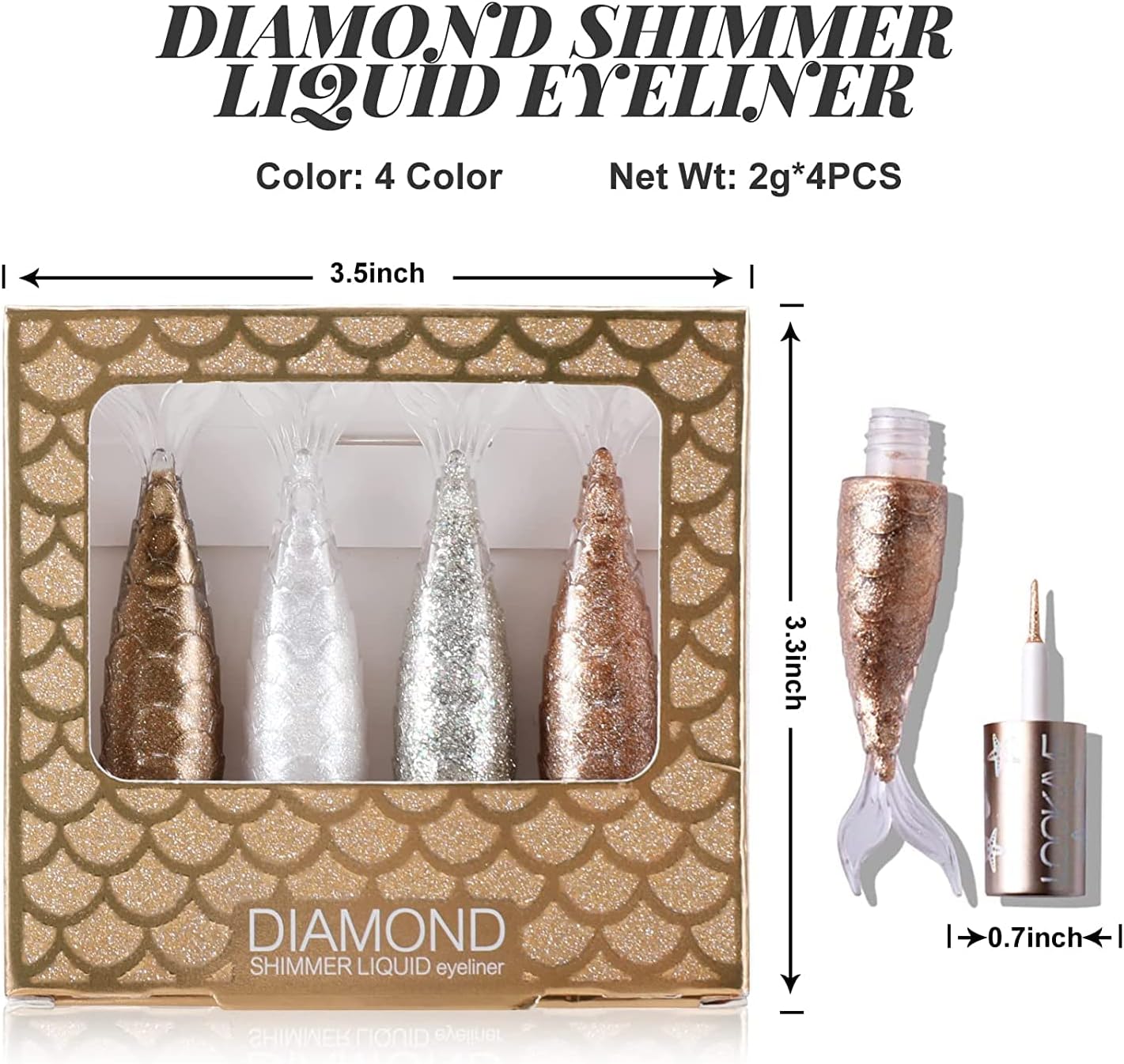 Eyeliner Metallic Shimmer Set
