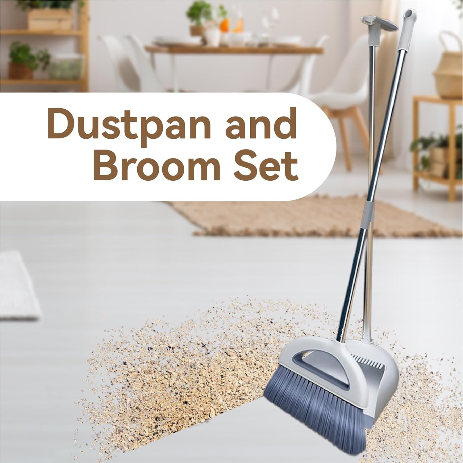 Broom And Dustpan Set