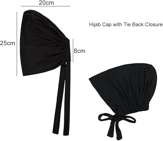 4 Pcs Women Under Scarf Hijab Cap