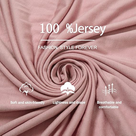 Ready to Wear Jersey Cotton Hijab for Women