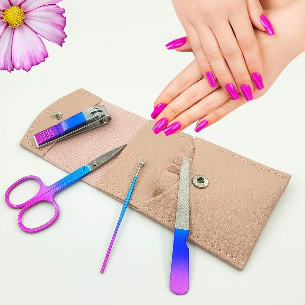 Manicure Professional Nail Clippers Kit 4 Pcs