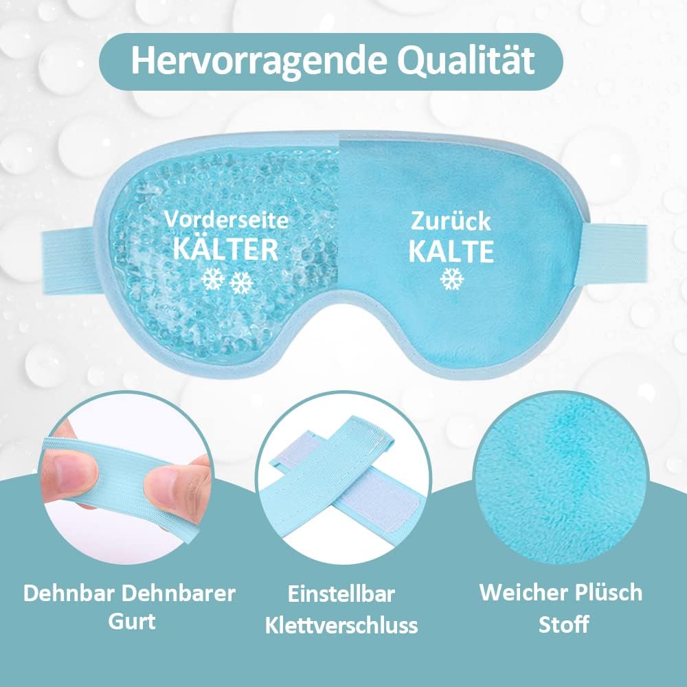 Cooling Eye Mask for Migraines, Headaches