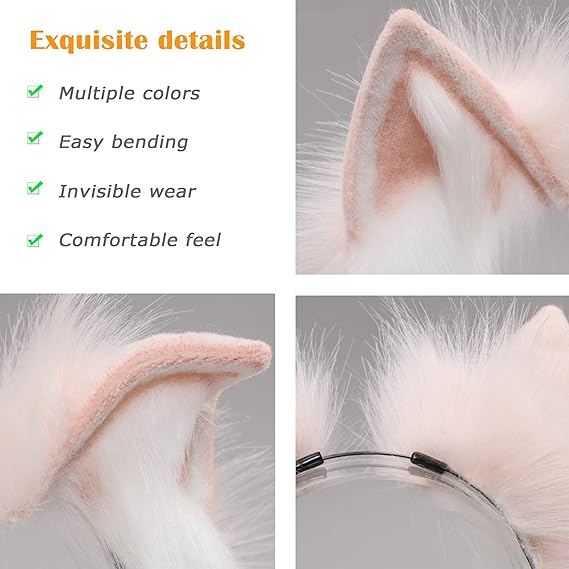 Handmade Cat Ears Hair Band