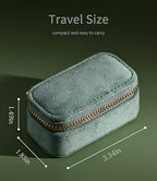 Mini Velvet Jewelry Travel Case
