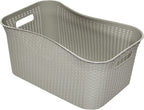 Cosmoplast 50L Laundry Basket Grey