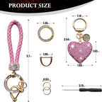 Crystal Car Keychain for Women