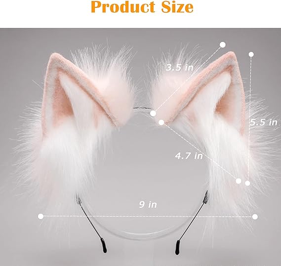 Handmade Cat Ears Hair Band
