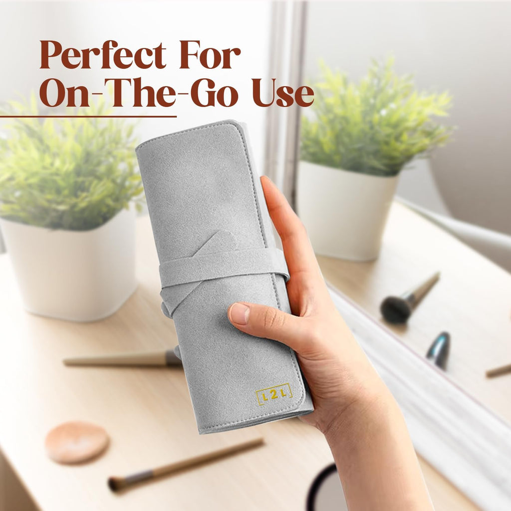 Jewelry Roll Bag Foldable Travel Organizer
