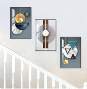 3 Piece Abstract Canvas Wall Art Set