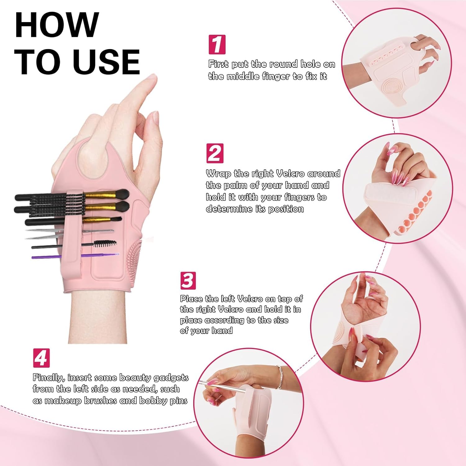 Silicone Makeup Hand Strap