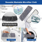 Spray Mop Floor Cleaner 4 Pcs