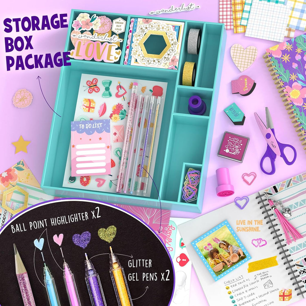 Scrapbook & Stationery Set for Creative Writing