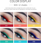 Eyeliner Pen Set 12 Colors