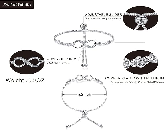 Silver Charm Bracelet for Women