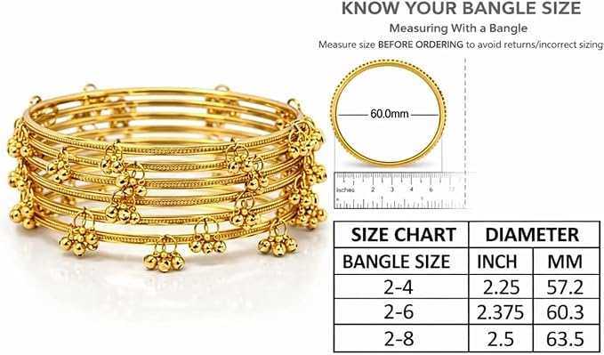 Kashmiri Traditional Bangles Set for Women