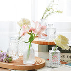 Mini Decorative Glass Vases 12 Pack