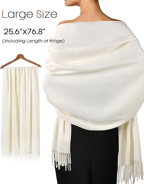 Elegant Pashmina Shawl Wraps for Women