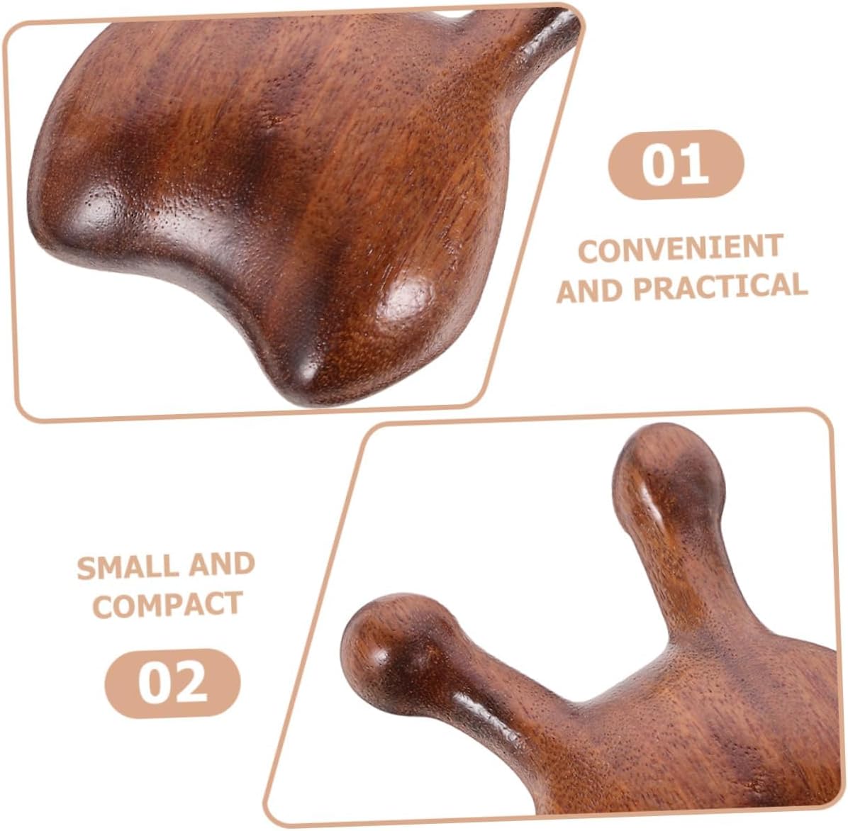 Wood Face Massage Comb Tools