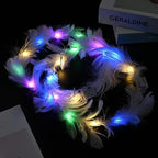 LED Flower Crown Hair Band Pack of 10
