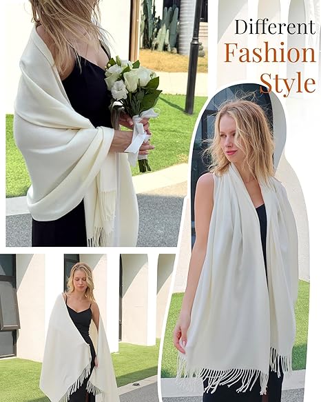 Elegant Pashmina Shawl Wraps for Women