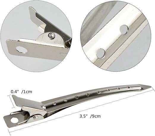 Duck Bill Hair Clips 24-Pack