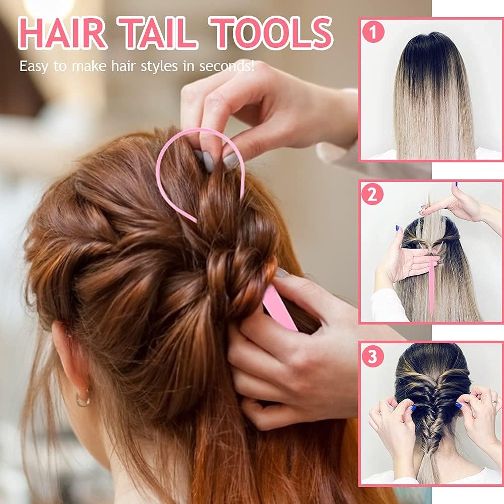Hair Styling Terry Tool Set 4-Pcs