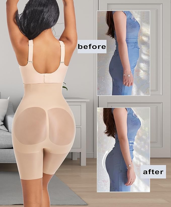 Tummy Control Shapewear Shorts for Women