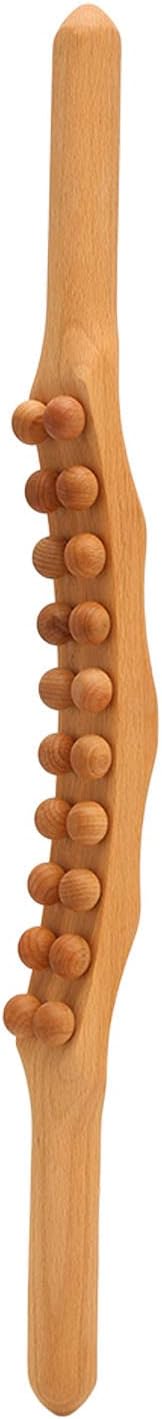 Wooden Body Massage Roller Stick
