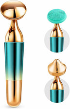 3-in-1 Electric Facial Massager & Face Cleansing Device