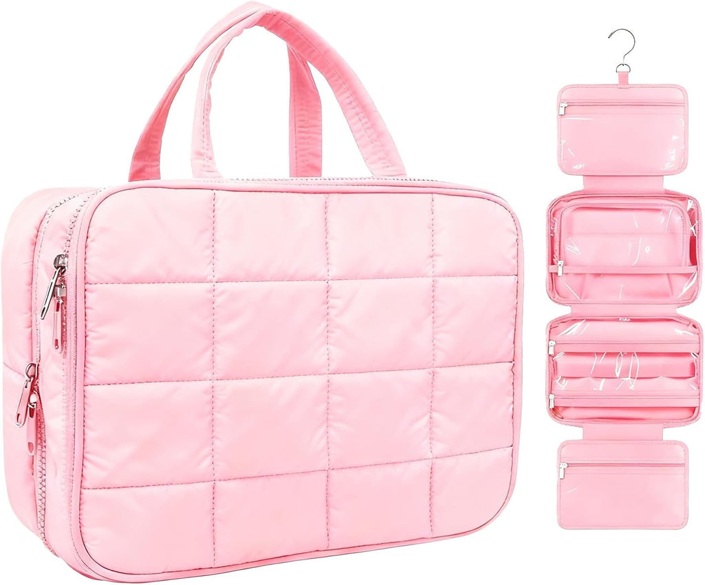 3-in-1 Travel Hanging Toiletry Bag for Women