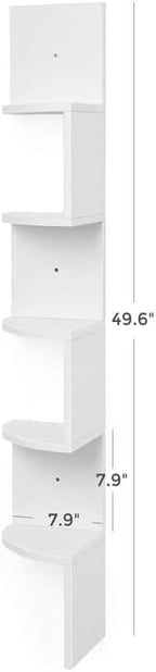 Corner Shelf Wall Mount 5-Tier