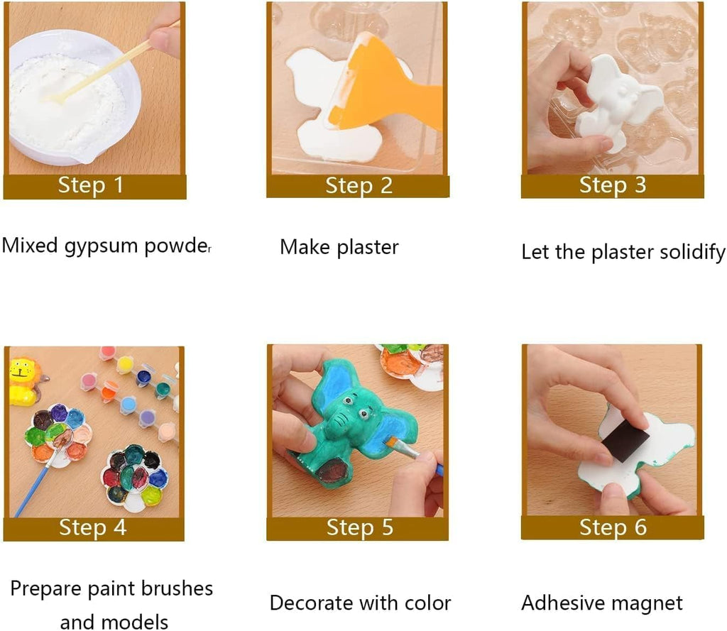 Kids Arts & Crafts Painting Kit 17 Pcs