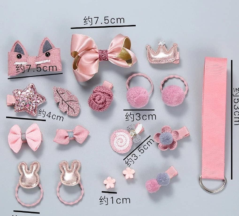 Flower Hair Pin Set 18 Pcs