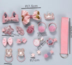 Flower Hair Pin Set 18 Pcs