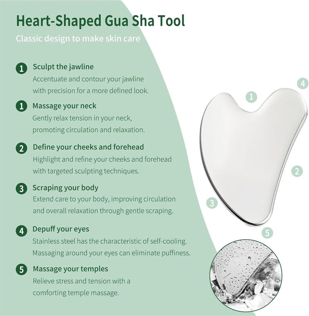 Metal Face Sculpting Massager for Skin Care