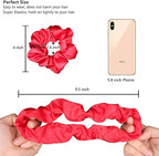 Satin Silk Scrunchies for Hair 60 Pcs