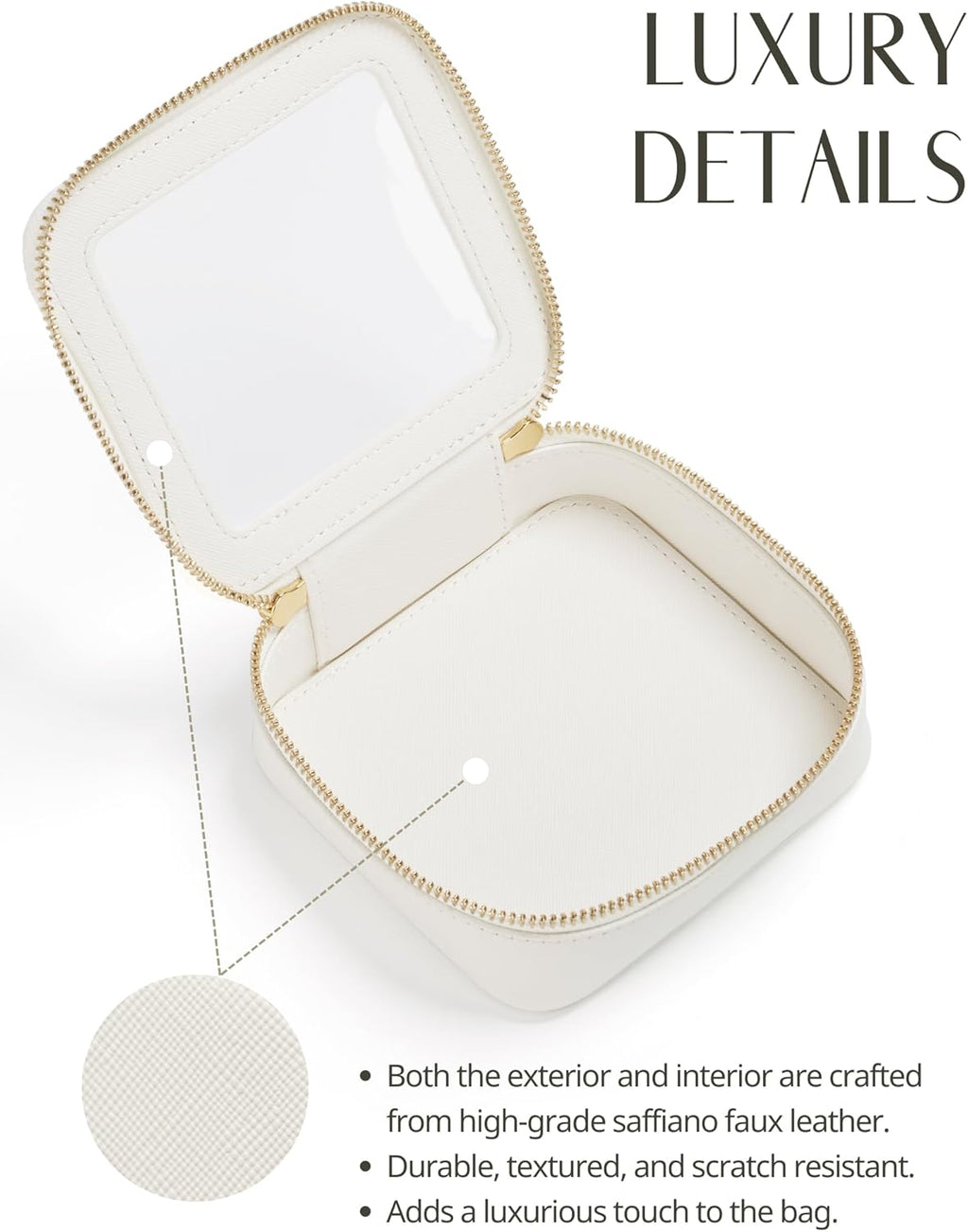 Mini Cosmetic Makeup Bag for Travel