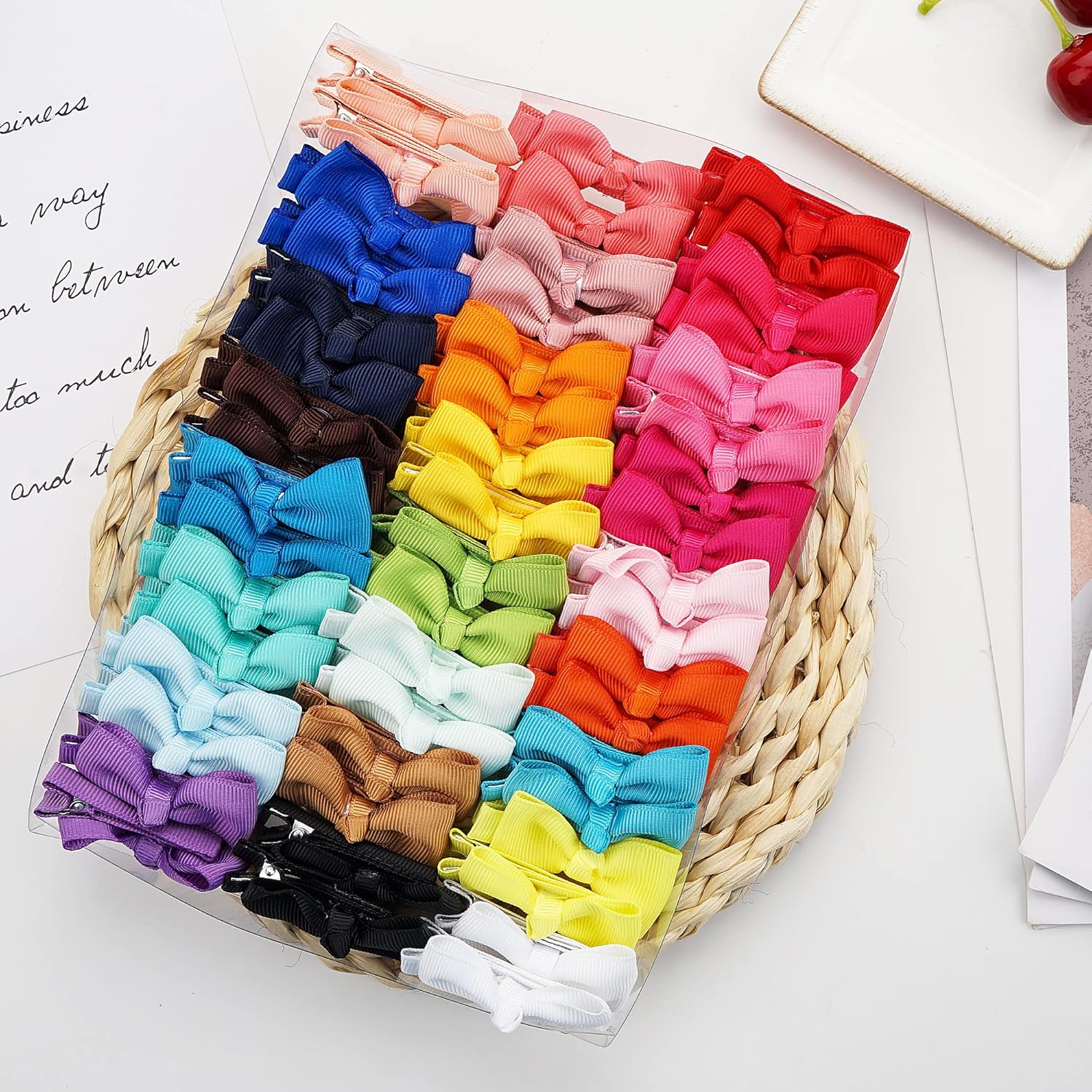 Cute Baby Hair Clips 50 Pcs